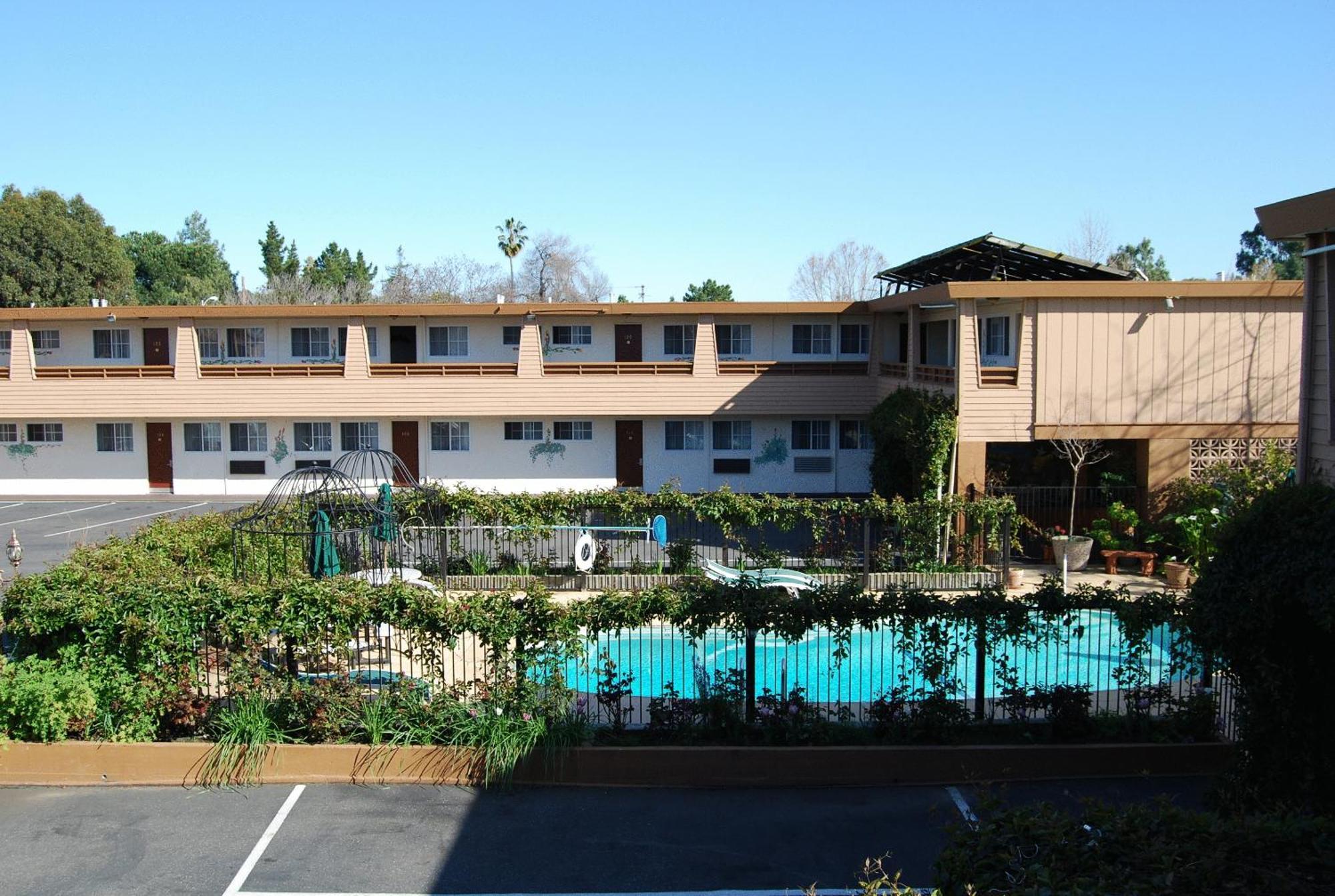 Stanford Motor Inn Palo Alto Exterior foto